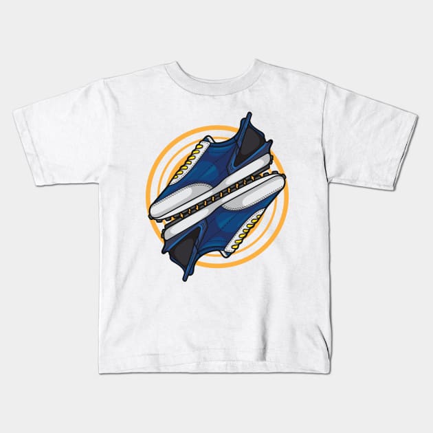 Daybrek Obsidian Sneaker Kids T-Shirt by milatees